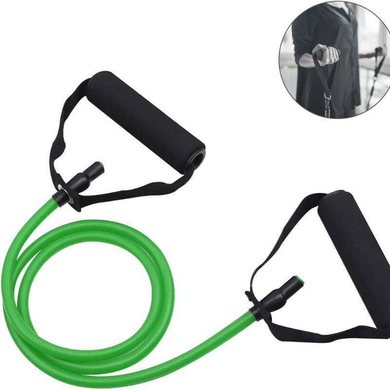 5-Level Resistance Band with Handles - Elastic Yoga Pull Rope for Fitness Exercises at Home